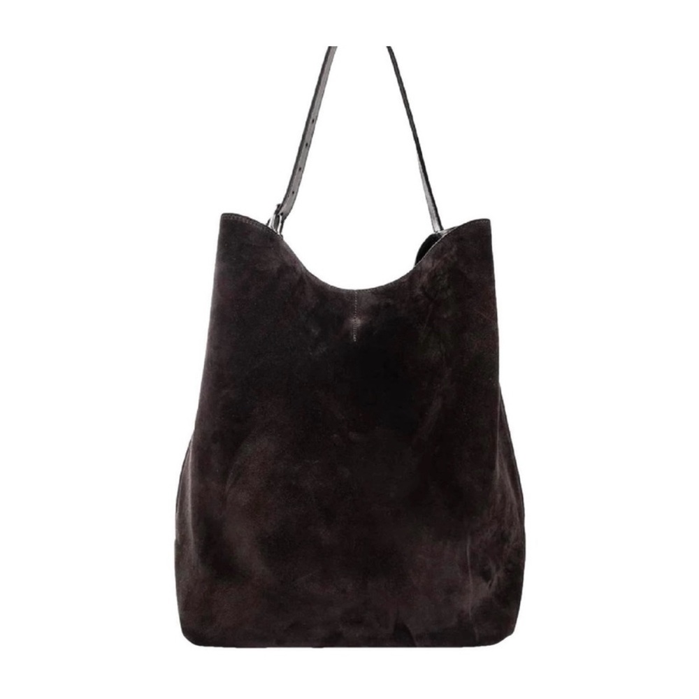 TOTEME belted tote bag in suede small flaw**